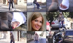 Benetta Term SLWC Crutching up Bare Toed and Down Sock Toed (in HD 1920X1080)