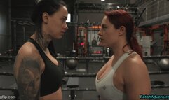 Female Competitive Wrestling - Gaia vs Milana mp4