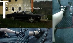 Land Yacht Series: Cranking in Blocky Sandals and Pantyhose (mp4 1080p)