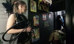 hard whipping and humiliation