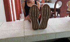 Gagged Joss Getting His Sensitive Soles Tickled + Foot Teasing