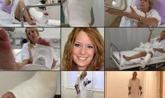 Britney Term SLWC Casted in the Hospital and Crutching the Halls (in HD 1920X1080)