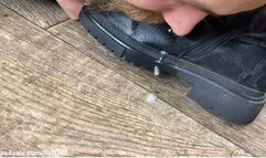 Over the knee boots worship, spitting and facebusting