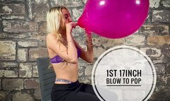 RS009: 1st 17inch Tuftex Blow to pop