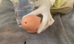 Medical Fetish Oily Handjob in Latex Gloves 4K Ultra HD ASMR