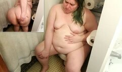 After Shower Desperate Toilet Plops