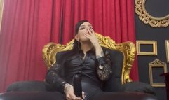 POV strapon ass fuck and BJ with instructions