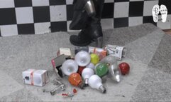 Light Bulbs under strong New Rock Boots