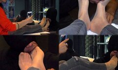 Teleworking girl and her FootSlave - MOV