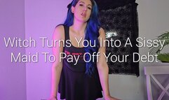 720P Witch Turns You Into A Sissy Maid To Pay Off Your Debt