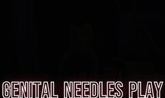 Mistress Magda - Genital needles play HD