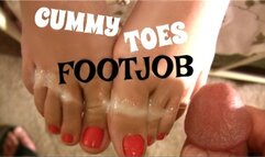 CUMMY TOES FOOTJOB - 2K CINIMATIC HD