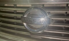 Loud Revving a 2012 Nissan Barefoot - small ebony toes!!!