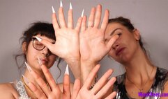 Girls Hand Size Comparison - HD MP4