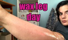 hot leg waxing hair removal - December 2023
