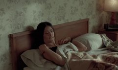 Salma Hayek sexy black lingerie