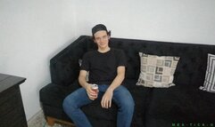 18-Year-Old Twink Boy Ballgagged & Tickled Mercilessly