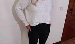 Eat your bread with chocolate on my high heels