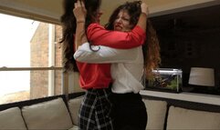 Office Catfight: Ama Rios and Morgana (4K)