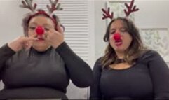 Heavenly Merlot Reindeer Sneezing