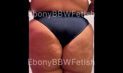 BBW Tight panty wedgie pull