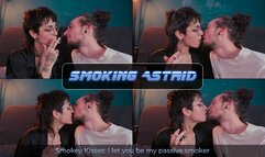 Smokey Kisses: I let you be my passive smoker | Astrid ASMR
