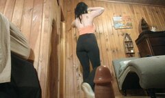 pov gym sock footjob