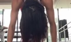 Incredible Brunette Webcam Yoga Feet