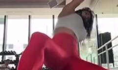 Fast Motion Reverse Incredible Brunette Webcam Yoga Feet