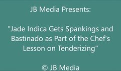 Jade Indica Gets Spanked and Bastinado During a Show - SD