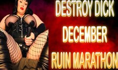 DESTROY DICK DECEMBER RUIN MARATHON