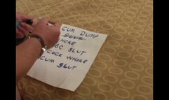 Cuckold Hubby Made To Watch His Wife Humiliated With Bodywriting Then Gang Fucked! (1st half mp4)