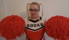 Naughty Stripping Cheerleader