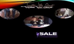 Miss Victoria – Blue thong trampling