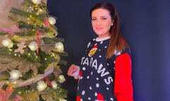 A Christmas Gift! Super blowjob and cum swallowing