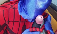 212 POV Nora Fox nylon blue spidergirl fuck