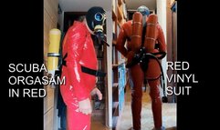 COMPILATION CLIP - SCUBA ORGASAM IN RED + RED VINYL SUIT (+ SECRET SUPPLEMENT)
