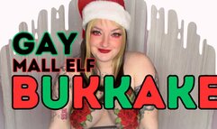 GAY Mall Elf Bukkake