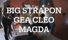 GEA DOMINA - BIG STRAPON WITH GEA, CLEO AND MAGDA