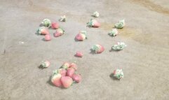 Black shoes vs Strawberries