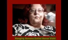 Naughty Banana Eater Nurse Vicki m4v