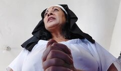Naked Nun Vore Giantess Growth Lola tried all her life to deny her giantess fetish she even joined a convent to keep her pure but one day she finds a special gold cross when she puts it on she starts to rip out of her clothes and grow feeling powerful mkv
