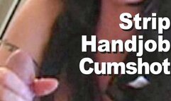 Bliss Bitch & Simon Synister Strip Handjob Cumshot ZY2843
