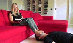 GODDESS KALYPSO - Human footstool 7 - REMASTERED