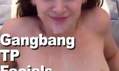 Noname Jane & Arnold Schwartzenpecker & Rick Masters & Rod Fontana & Trevor Thompson Gangbang TP Facials GMRU0034