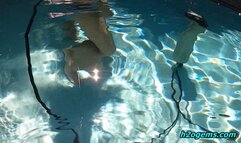 Marella doesnt like getting out of the water