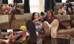 Sweaty Feet In Your Face!