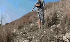 Bad walk, lost flip flops MP4(1280x720)FHD