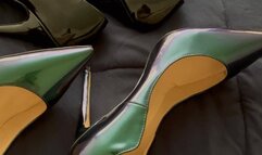 Housewife Tries On Gifted Heels Shoes