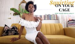 Squirting On Your Cage